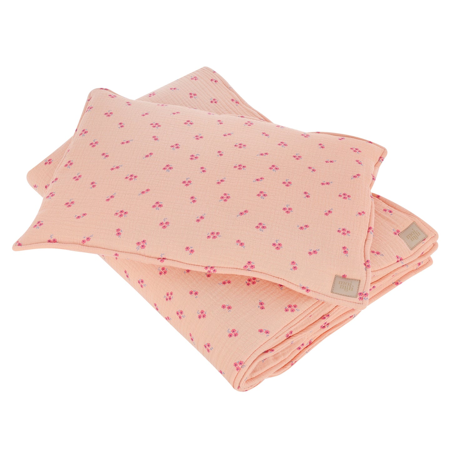 Muslin "Pink forget-me-not" Child Cover Set
