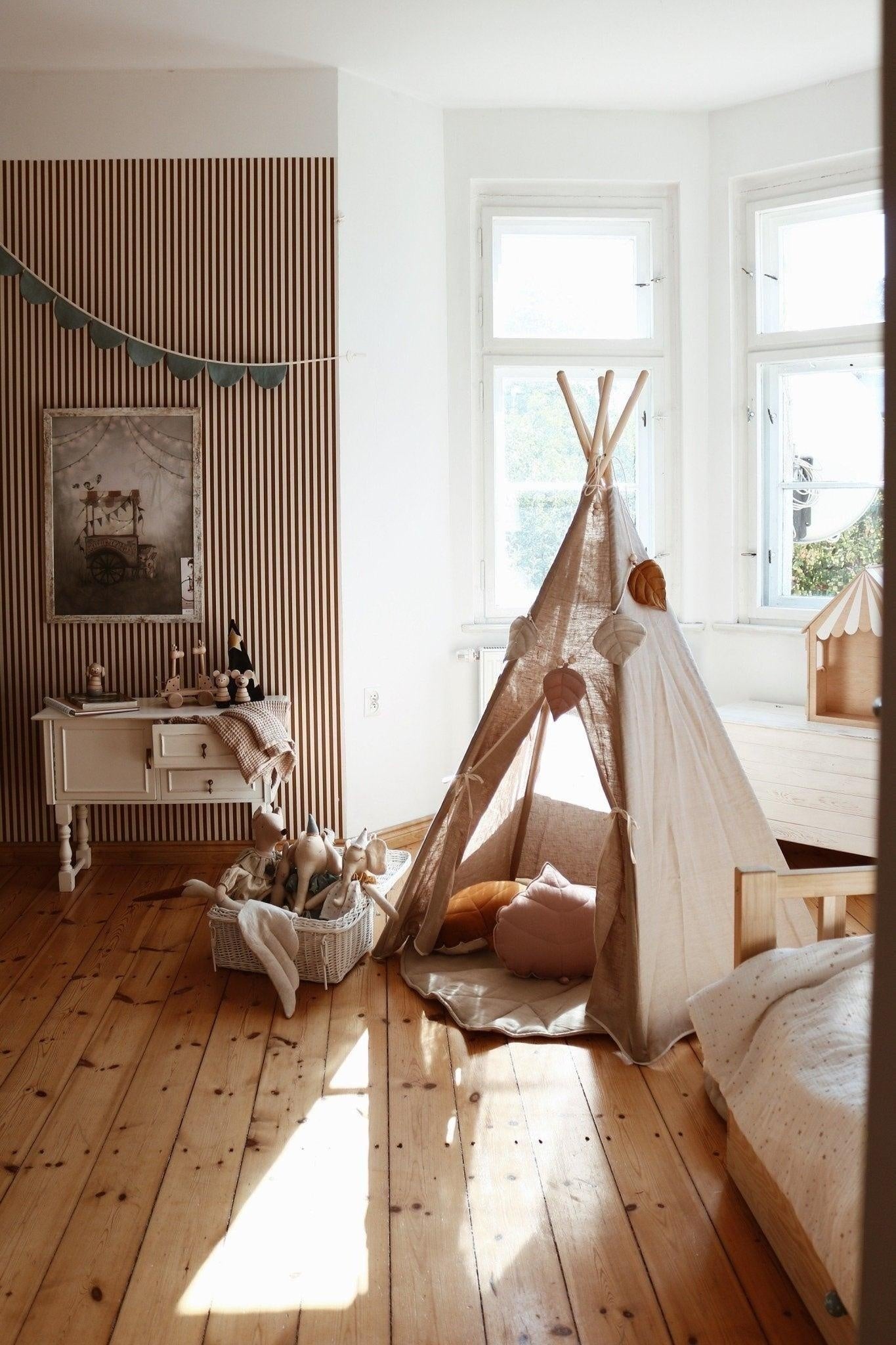 “Natural Linen” Teepee Tent