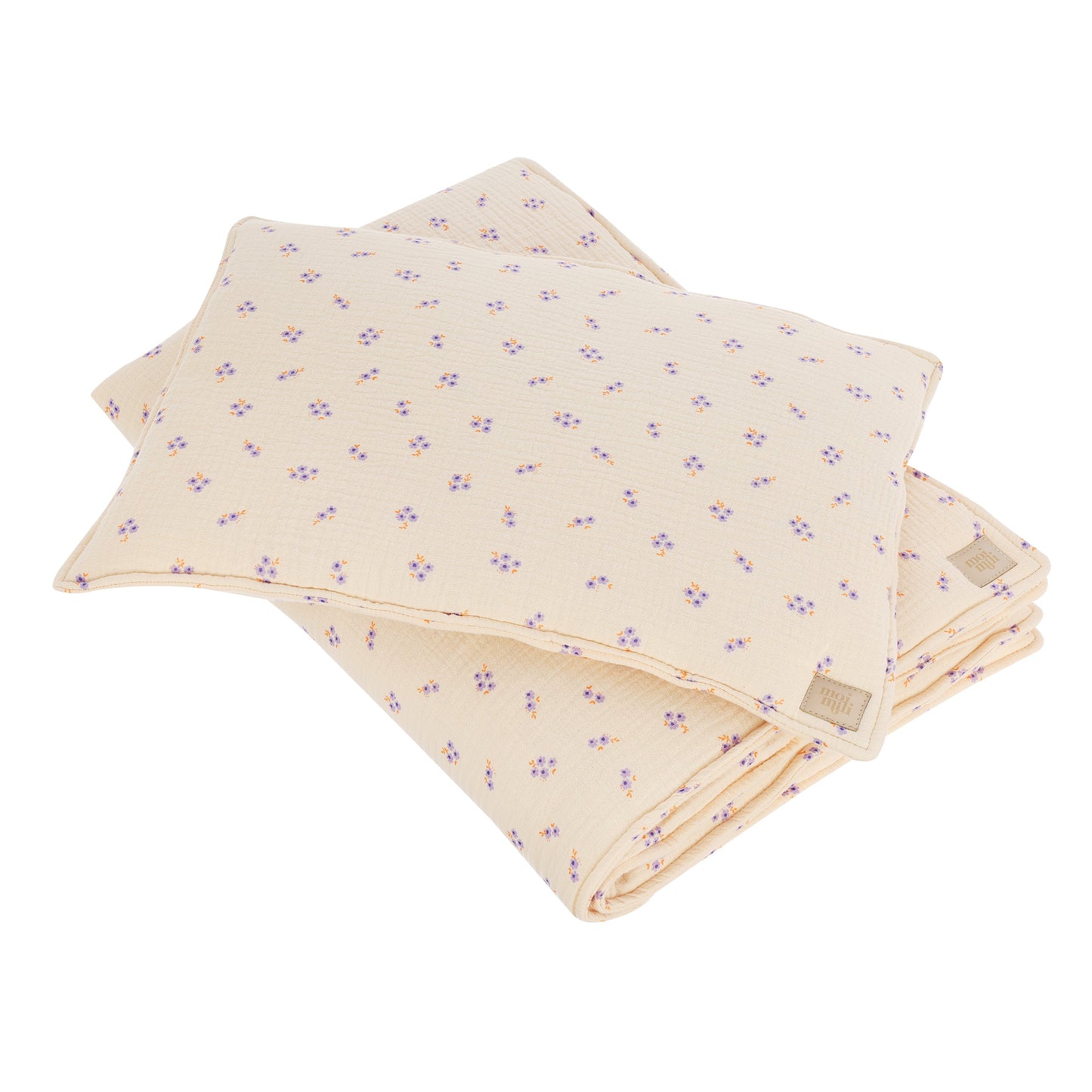 Muslin "Purple forget-me-not" Child Cover Set