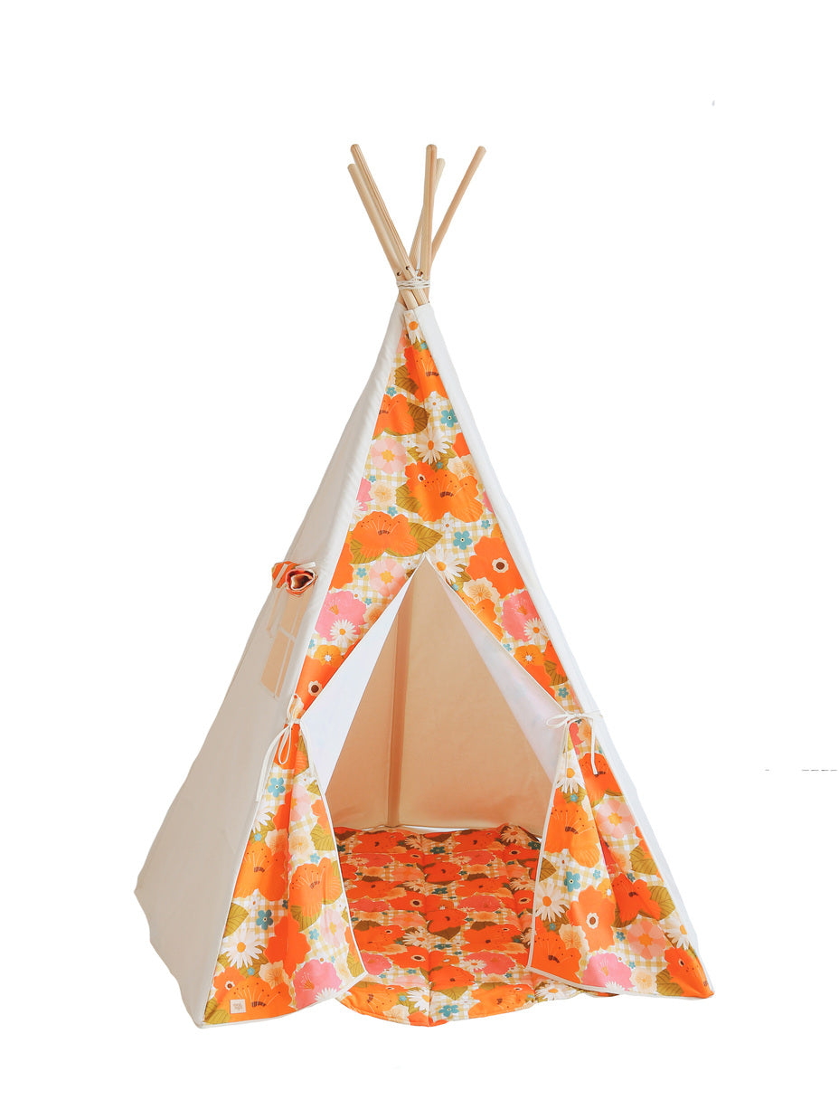 “Picnic with Flowers” Teepee Tent