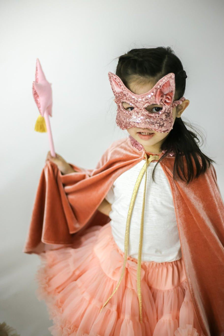 "Pink sequins" Cat Mask - Moi Mili