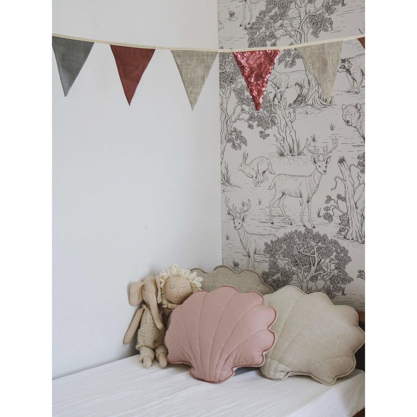 “Powder Pink” Linen Shell Pillow