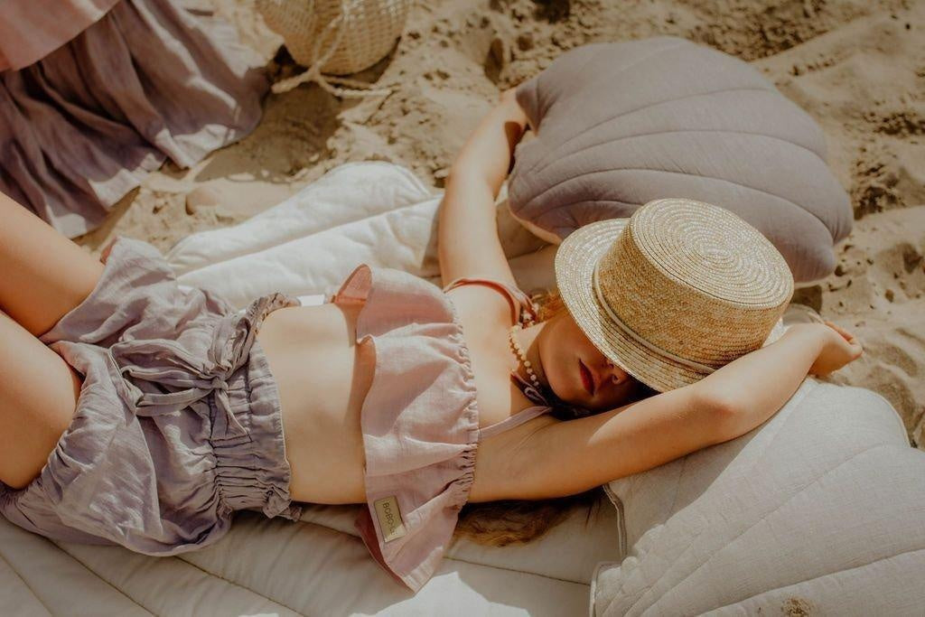 "Sand” Linen Shell Pillow