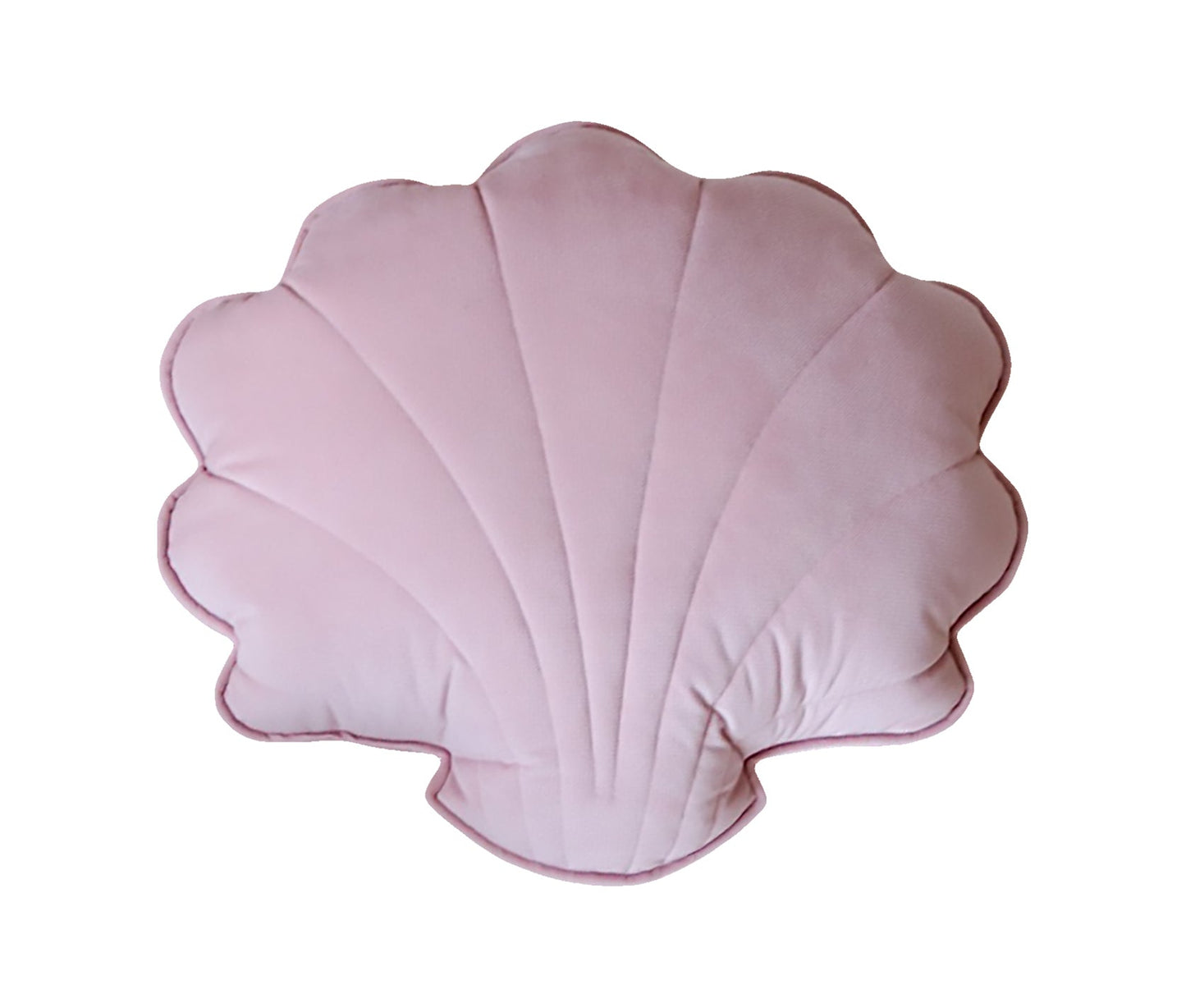 Large Velvet “Soft Pink” Shell Pillow