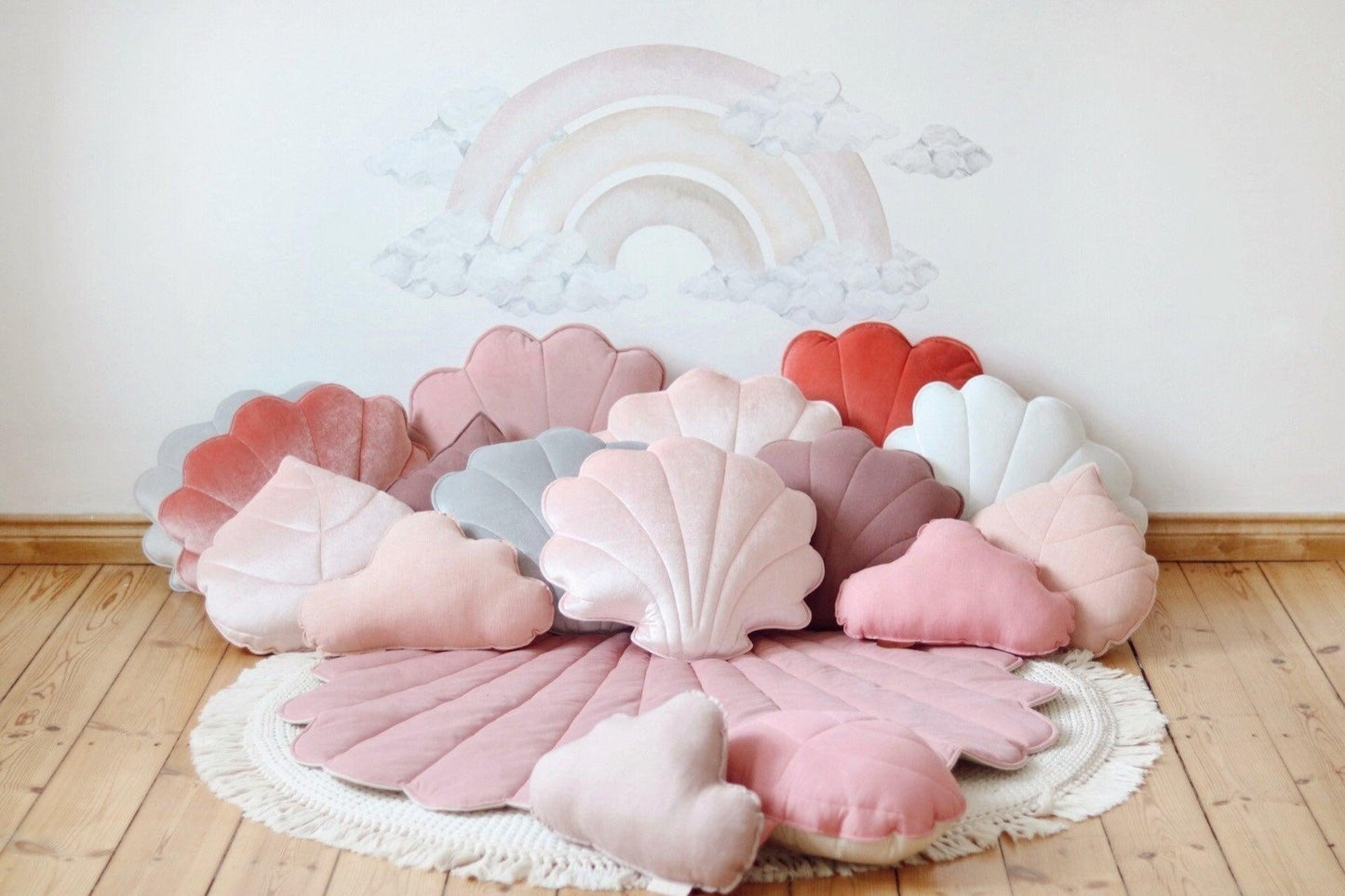 “Soft Pink” Velvet Shell Pillow