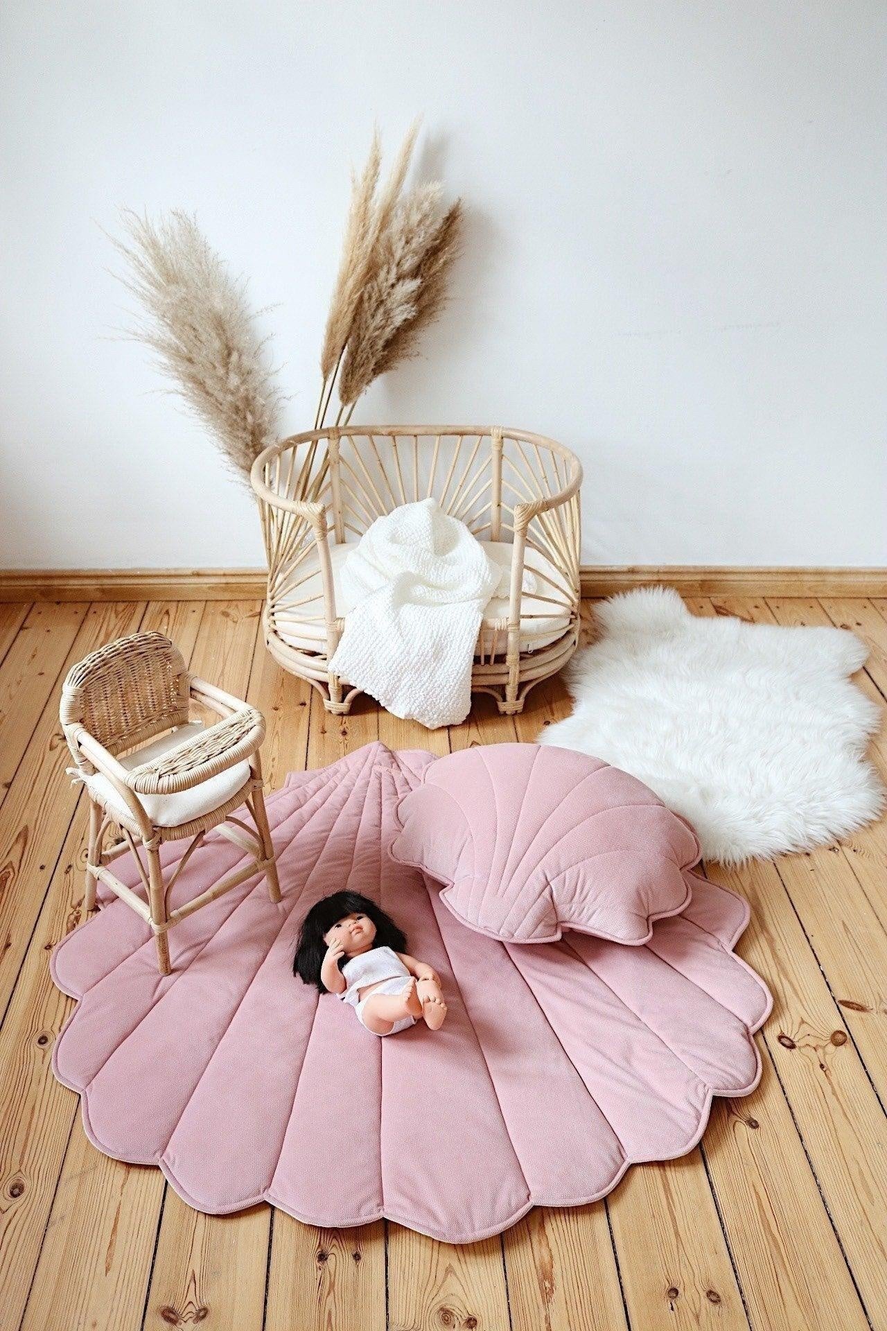 “Soft Pink” Velvet Shell Mat